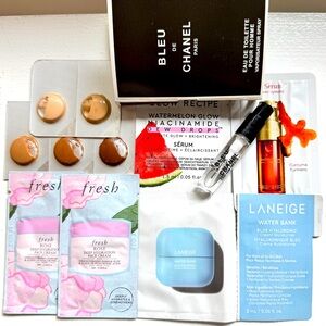 CHANEL Bleu Eau de Toilette and Skincare Set